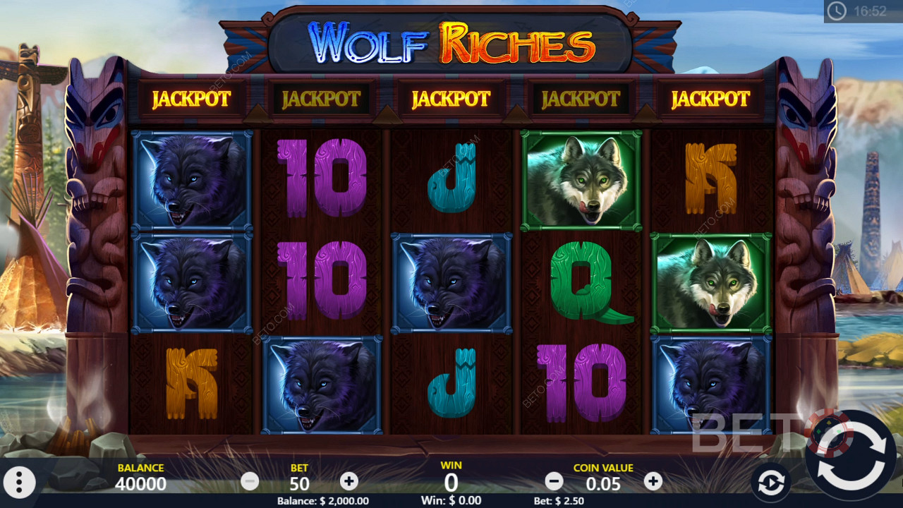 Wolf Riches nettikolikkopeli