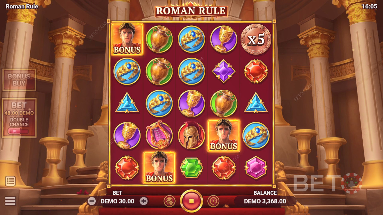 Roman Rule arvostelu BETO Slotsilta
