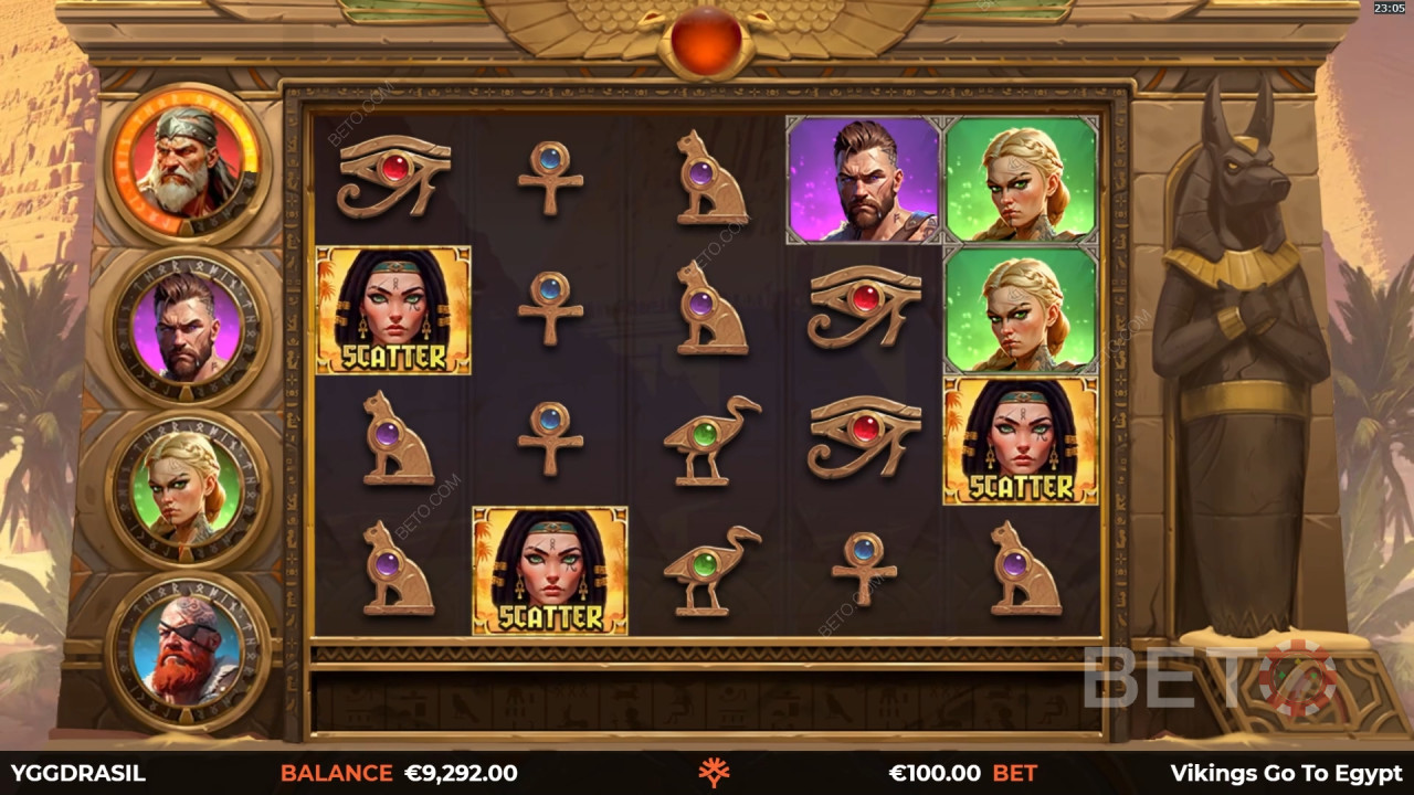 Vikings Go To Egypt Wild Fight arvostelu by BETO Slots