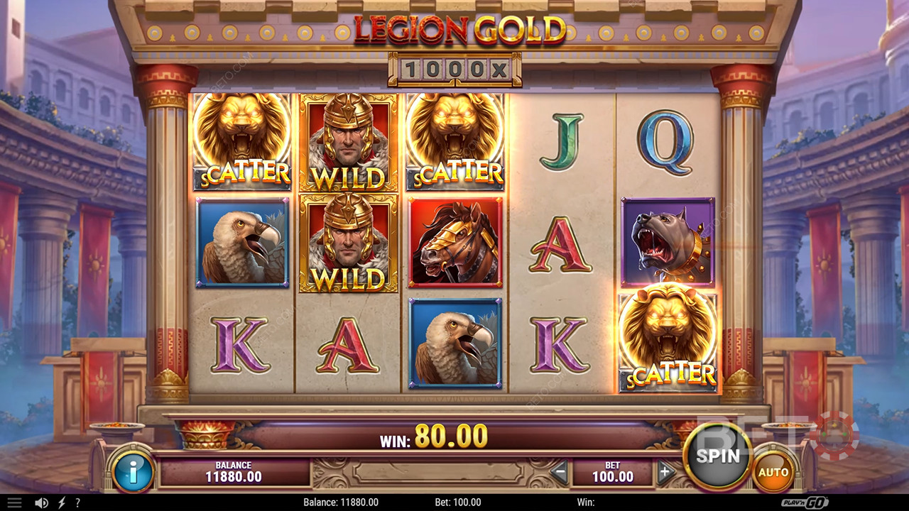 Legion Gold arvostelu BETO Slotsilta