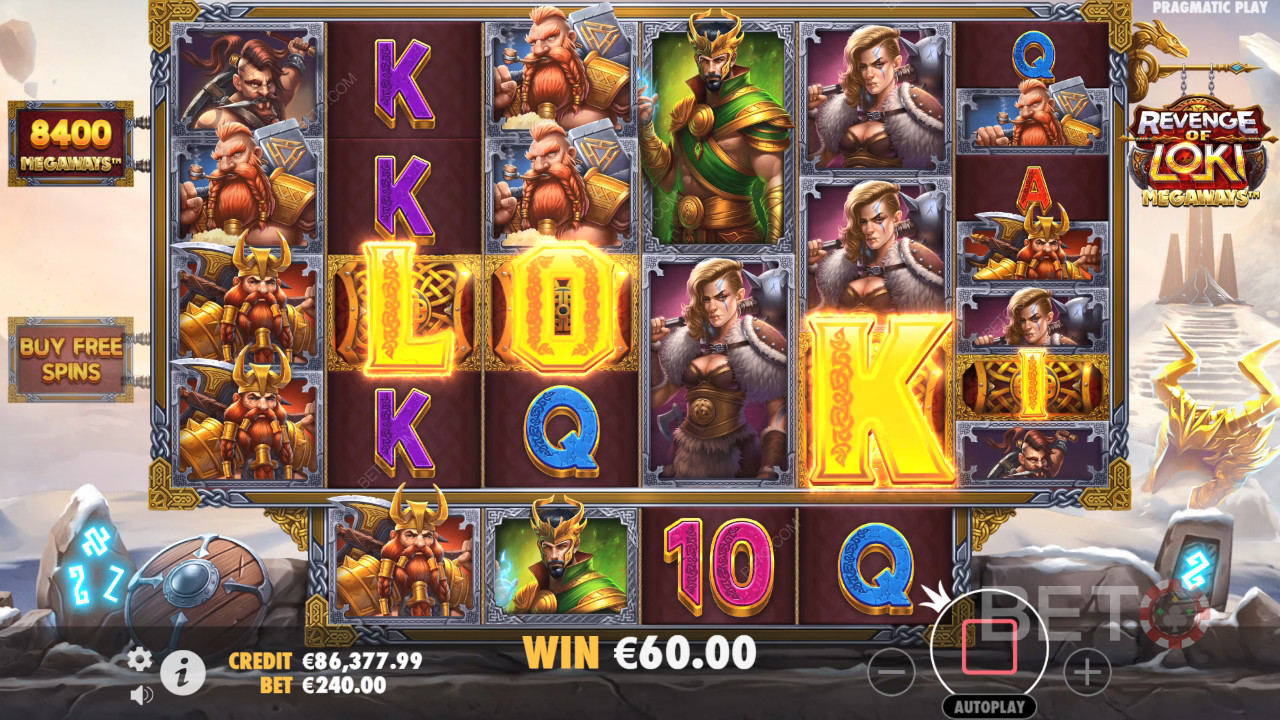 Revenge of Loki Megaways arvostelu BETO Slotsilta