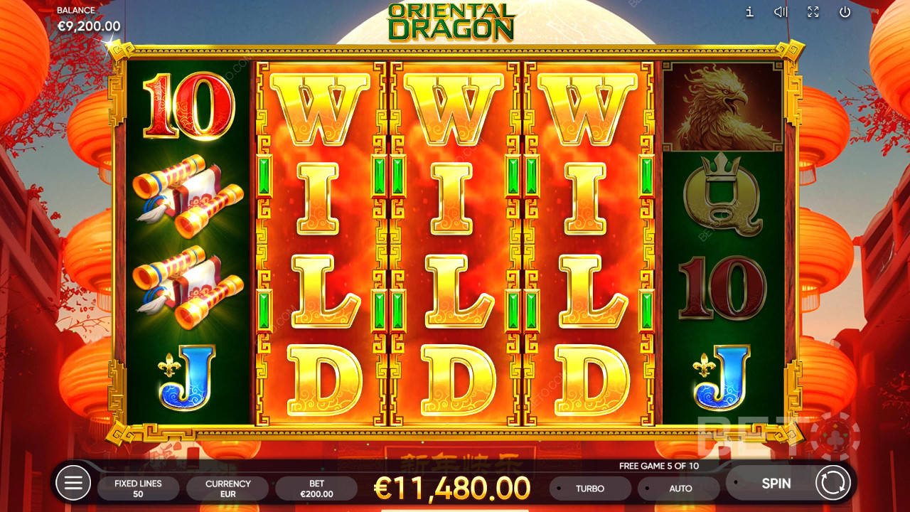 Oriental Dragon arvostelu BETO Slotsilta