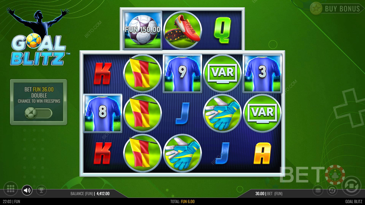 Goal Blitz Review by BETO Slots