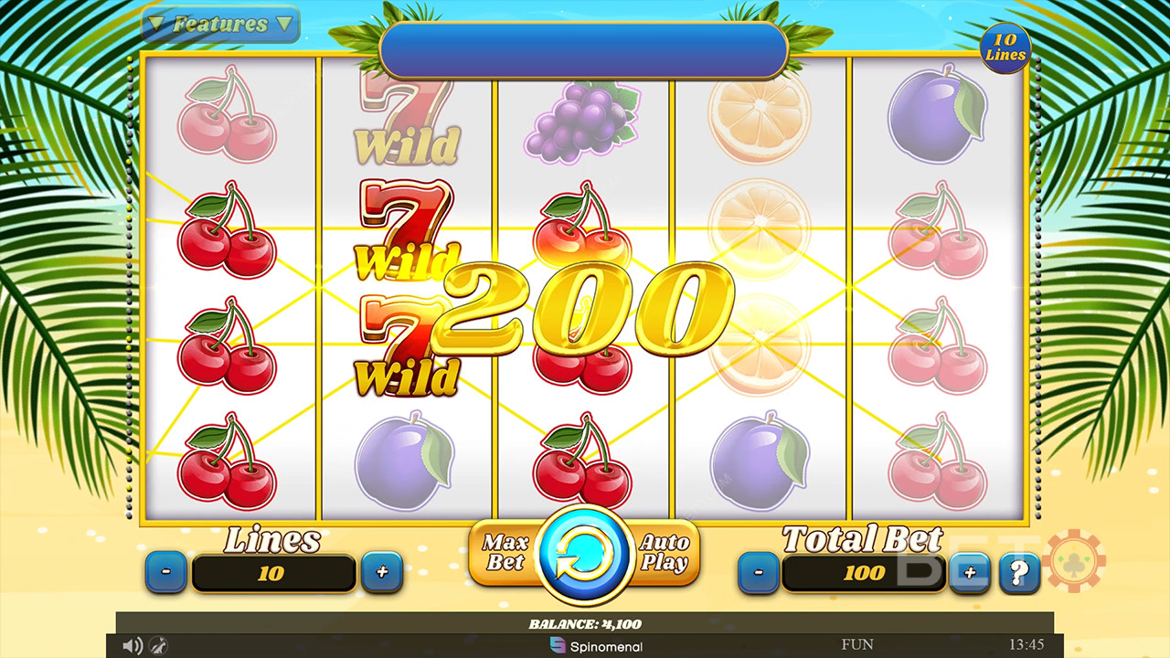 100 Juicy Fruits Review by BETO Slots