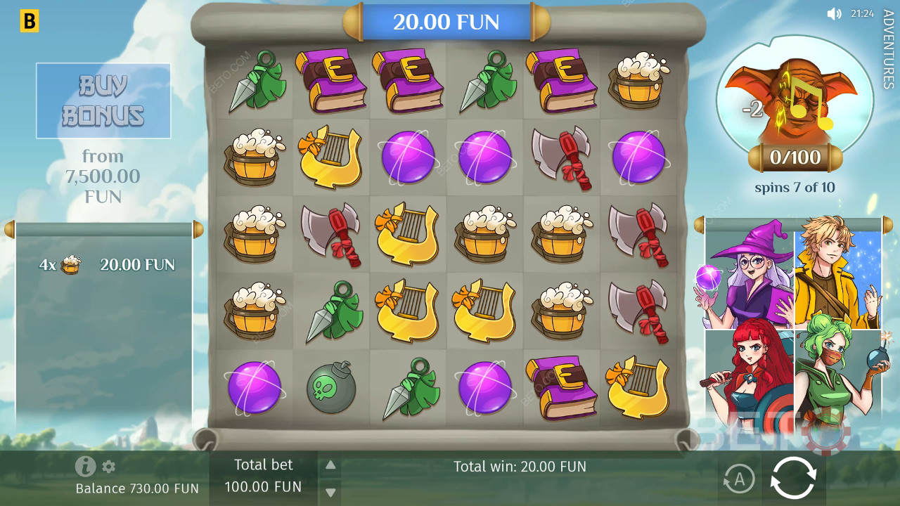 Seikkailuja Arvostelu BETO Slots