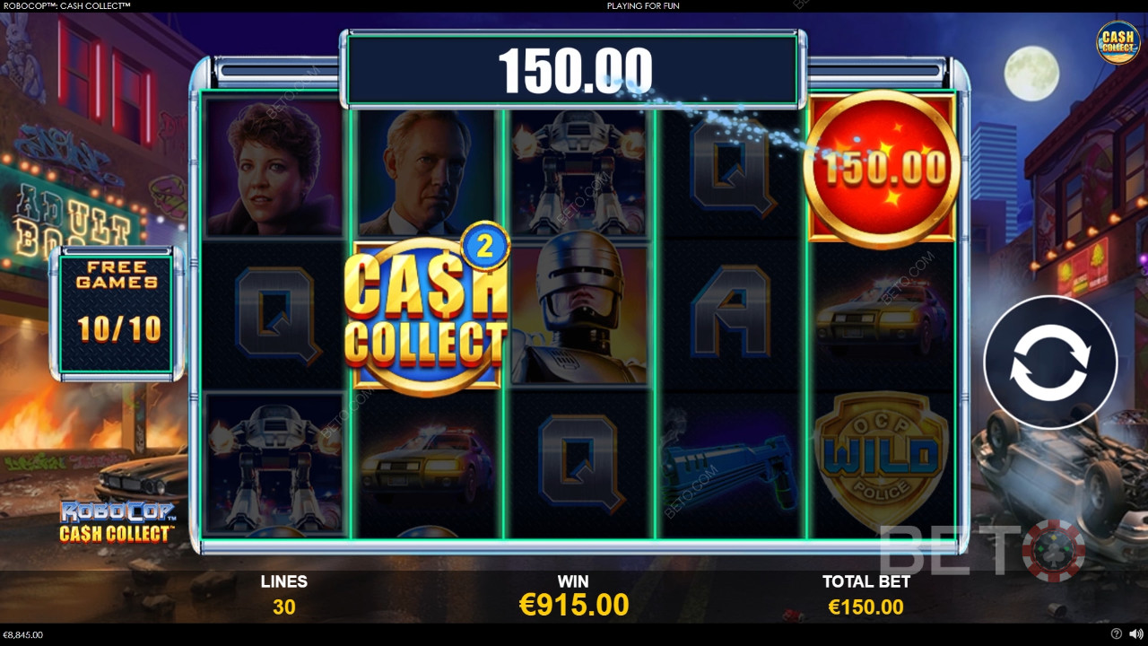 Onko RoboCop: Cash Collect Online Slot sen arvoinen?
