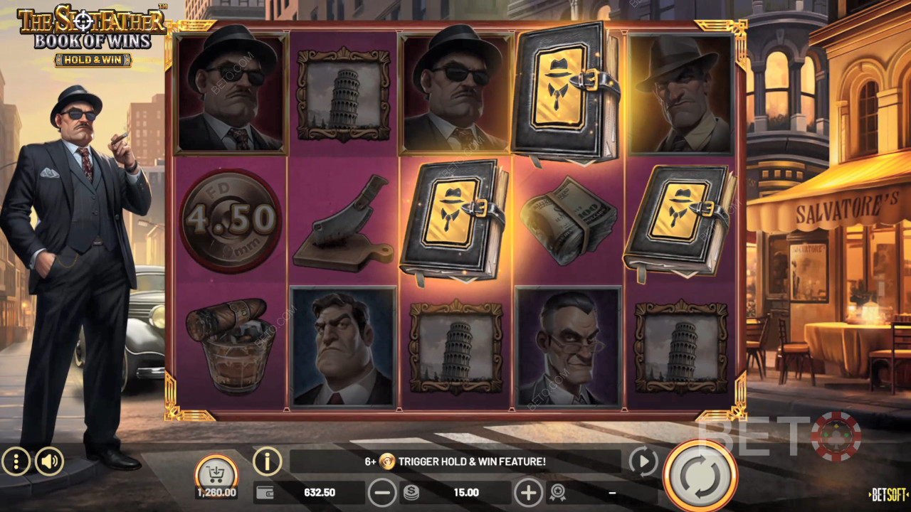 The Slotfather Book of Wins arvostelu BETO Slotsilta