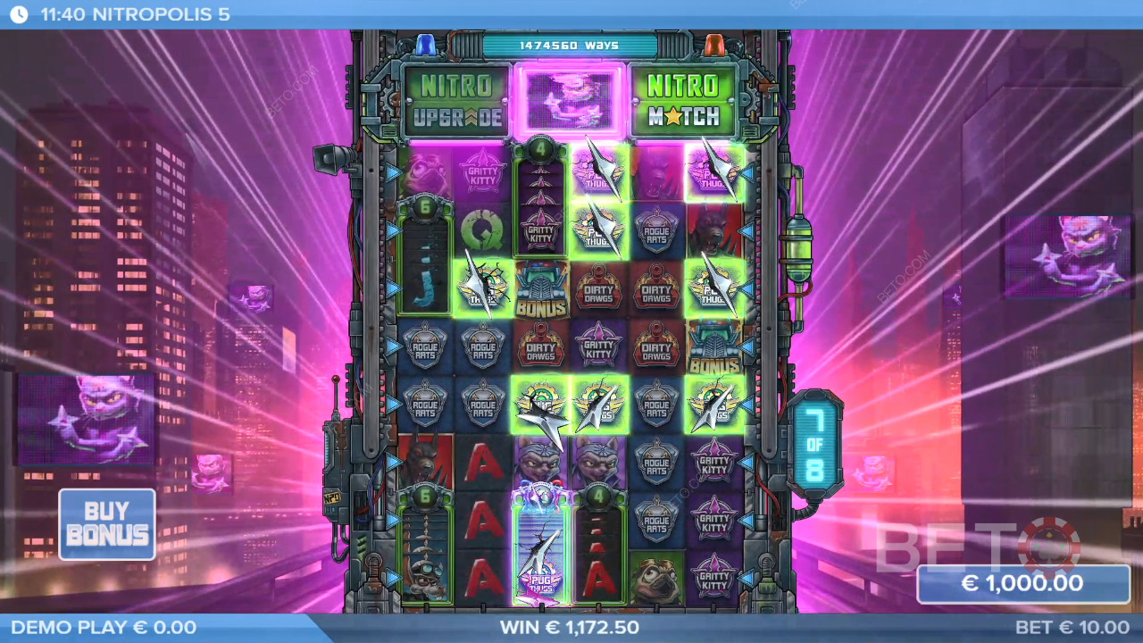 Nitropolis 5 arvostelu BETO Slotsilta