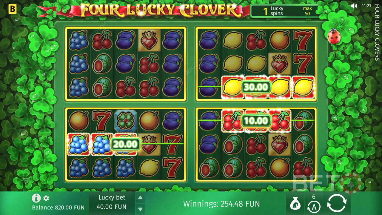 Four Lucky Clover Pelaa Ilmaiseksi