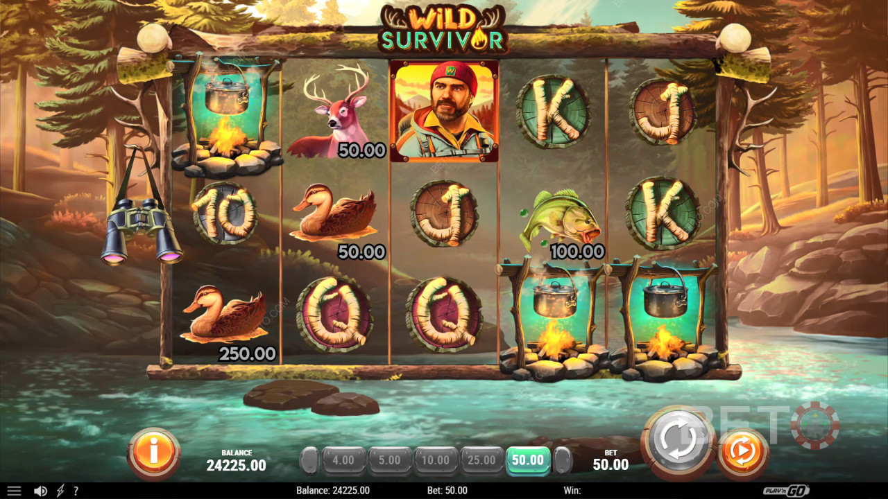 Wild Survivor arvostelu BETO Slotsilta