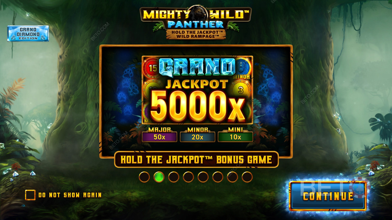 Bonusominaisuudet selitetty Mighty Wild: Panther Grand Diamond Edition mennessä Wazdan
