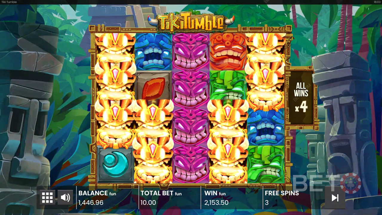 Tiki Tumble  Pelaa Ilmaiseksi