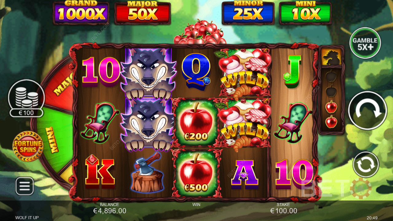 Bonusominaisuudet selitetty Wolf It Up -lehdessä, jonka on kirjoittanut Inspired Gaming