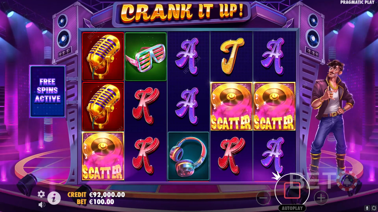 Crank It Up arvostelu BETO Slotsilta