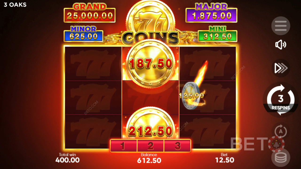 Kuinka pelata 3 Oaks Gamingin 777 kolikkoa