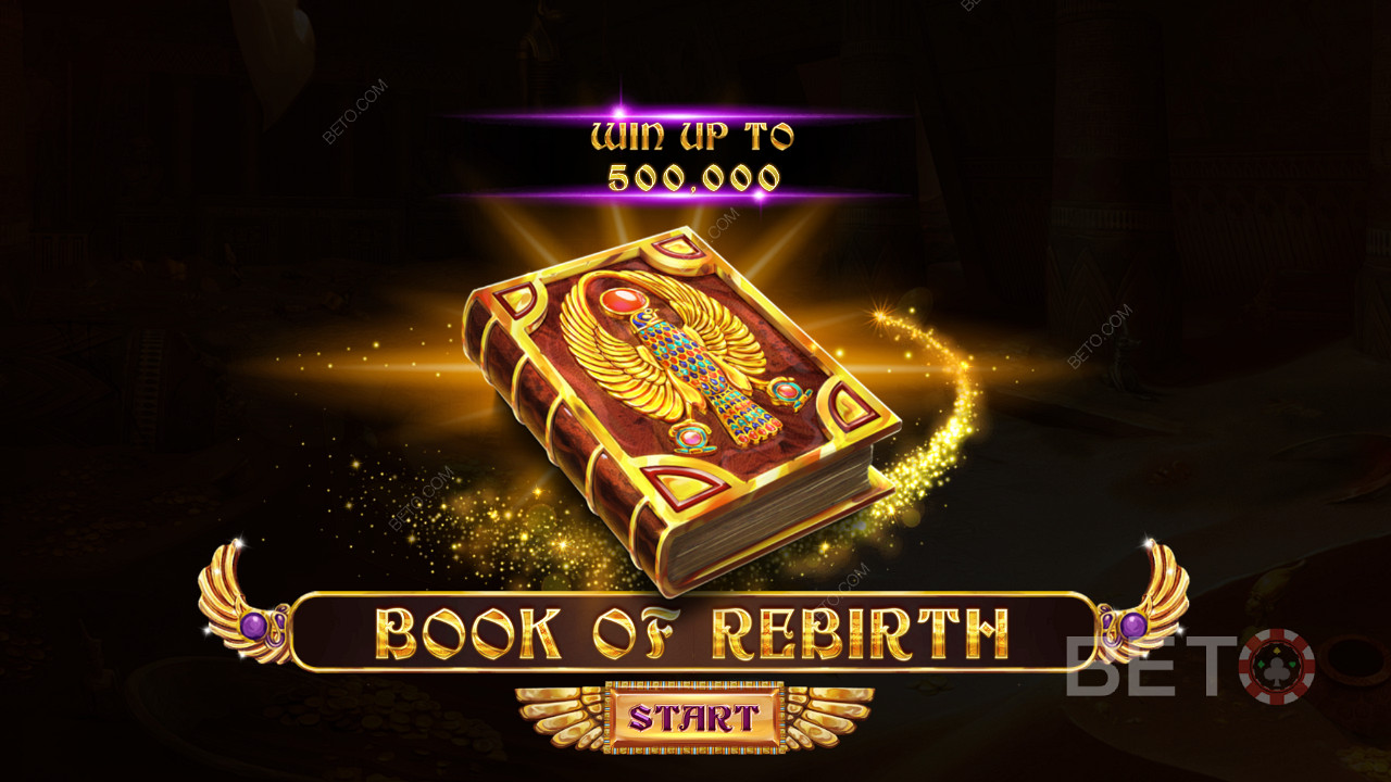 Book Of Rebirthin latausnäyttö