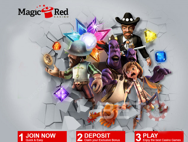 Magic Red casino - hauska ja viihdyttävä nettikasino