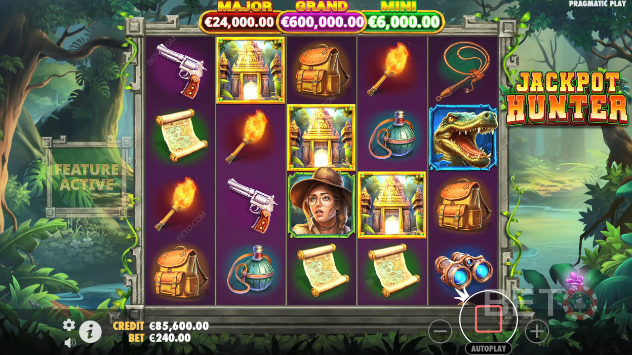 Jackpot Hunter arvostelu BETO Slotsilta