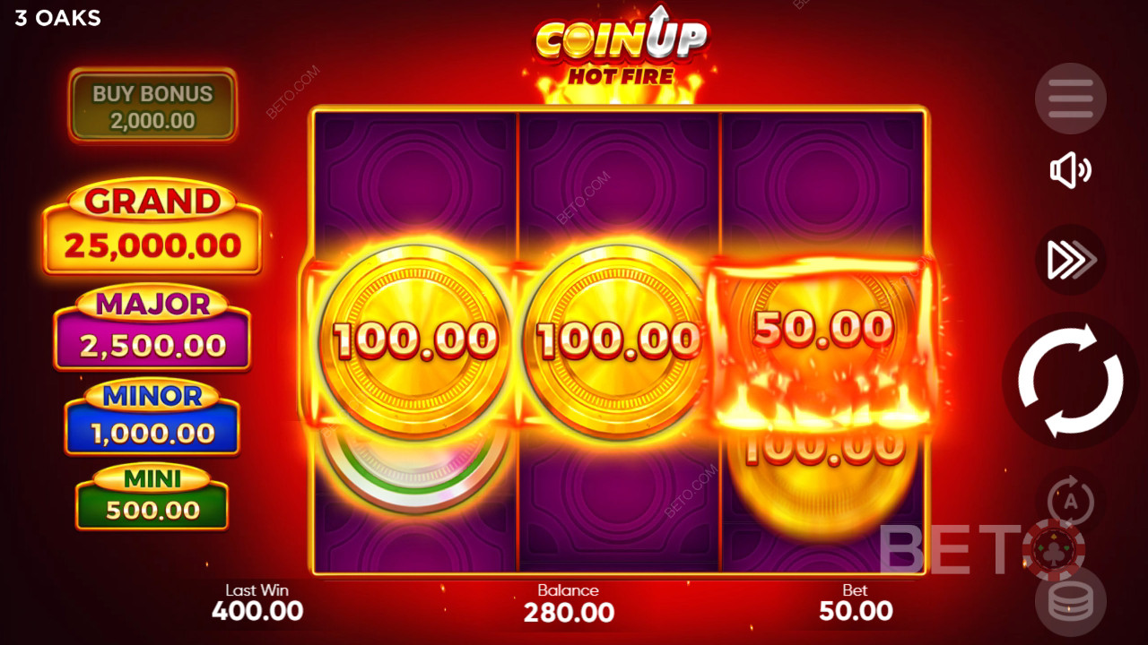 Coin Up: Hot Fire Pelaa Ilmaiseksi