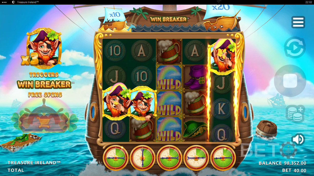 Treasure Ireland arvostelu BETO Slotsilta