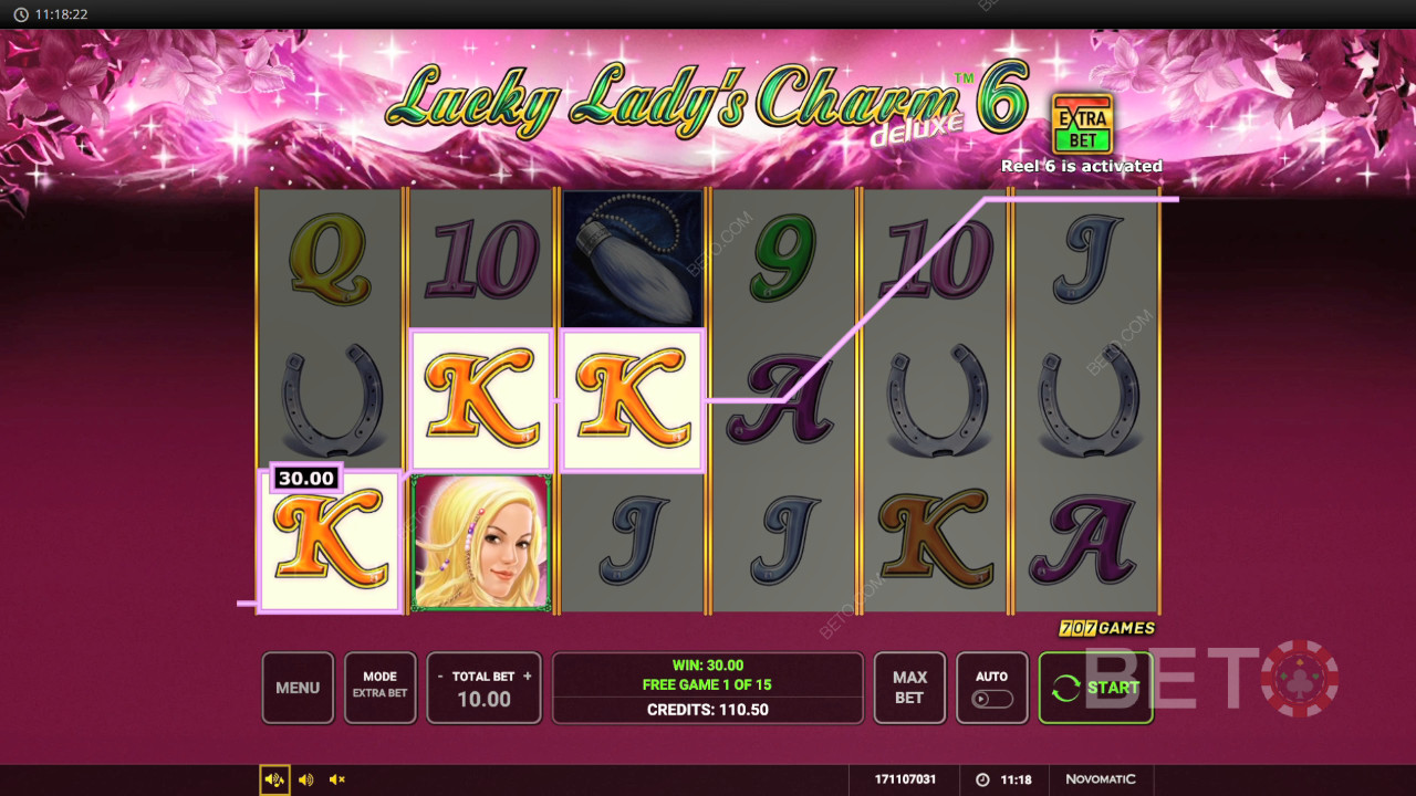 Voita 12,804x panoksesi Lucky Lady