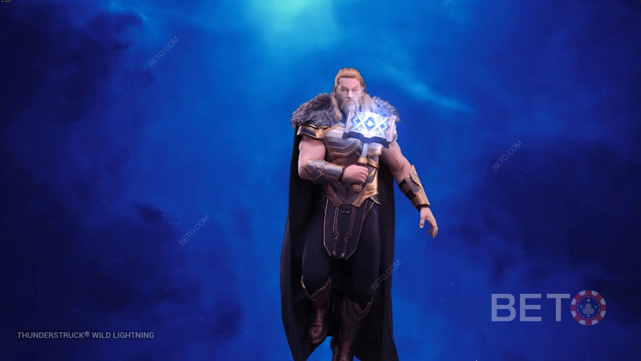Thor on ainoa jumala Thunderstruck Wild Lightning -nettikolikkopelissä.