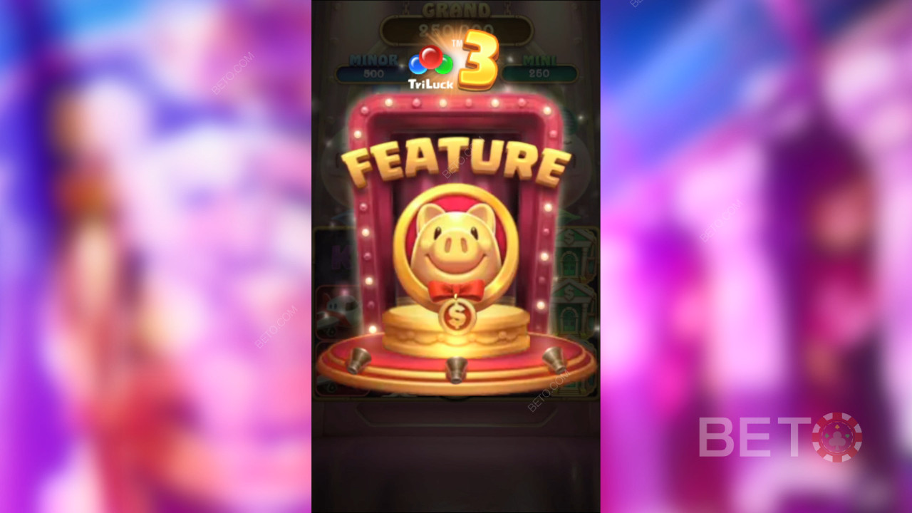 Bonusominaisuudet selitetty 3 Lucky Piggy by TaDa Gaming -pelissä