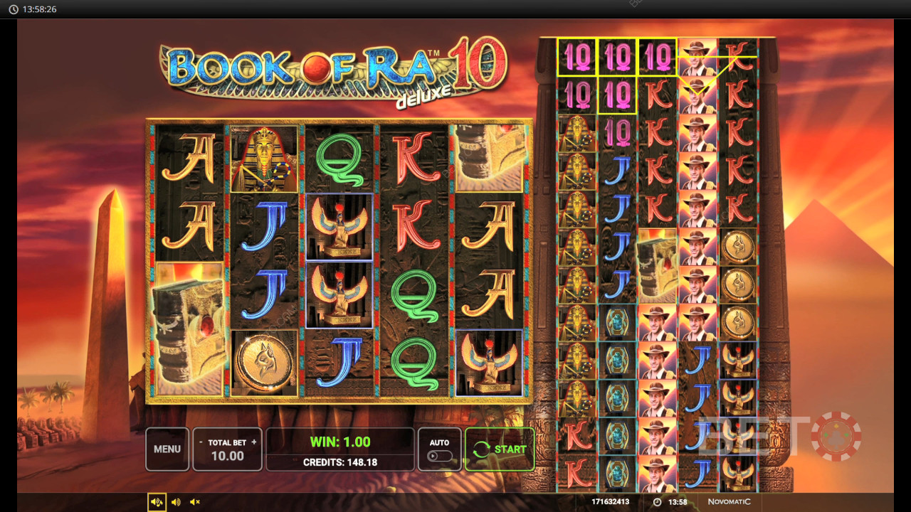 Book Of Ra Deluxe 10 arvostelu by BETO Slots