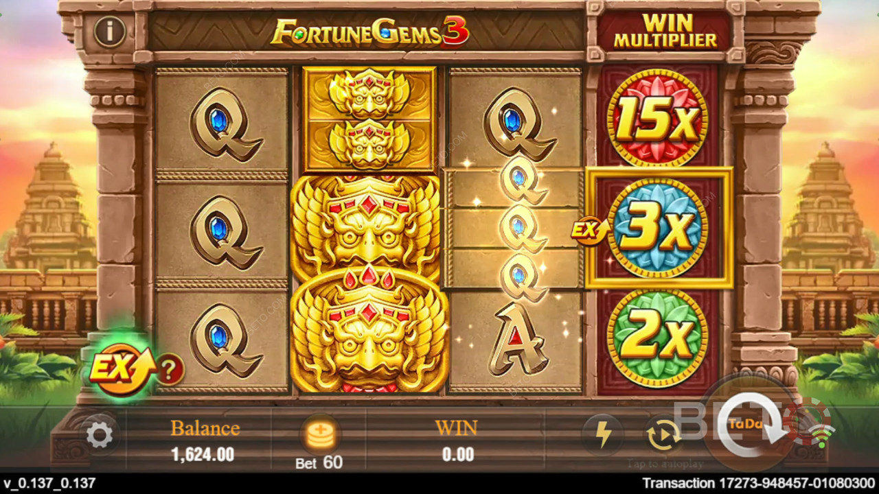 Bonusominaisuudet selitetty Fortune Gems 3:ssa TaDa Gamingin toimesta