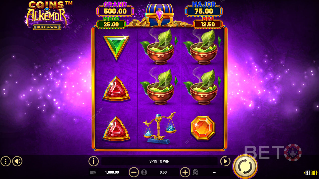 Coins of Alkemor - Hold & Win -videokolikkopeli - arviomme