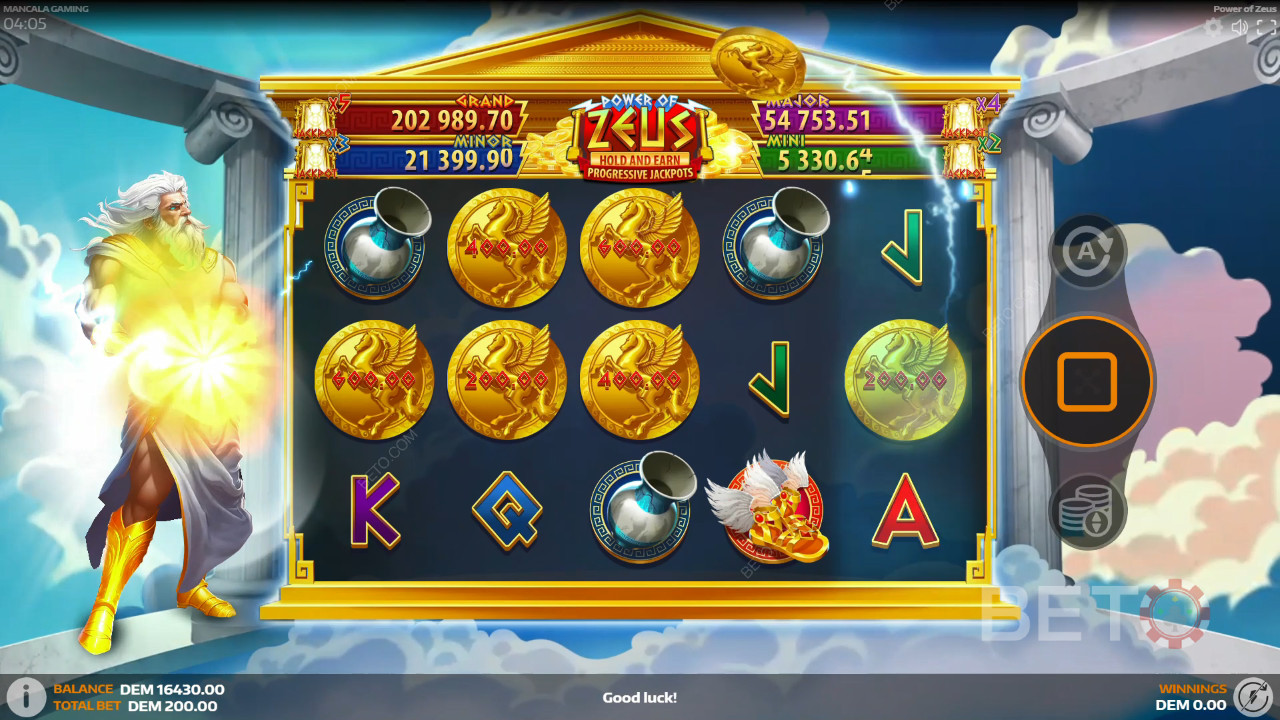 Power of Zeus (Mancala Gaming) Pelaa Ilmaiseksi