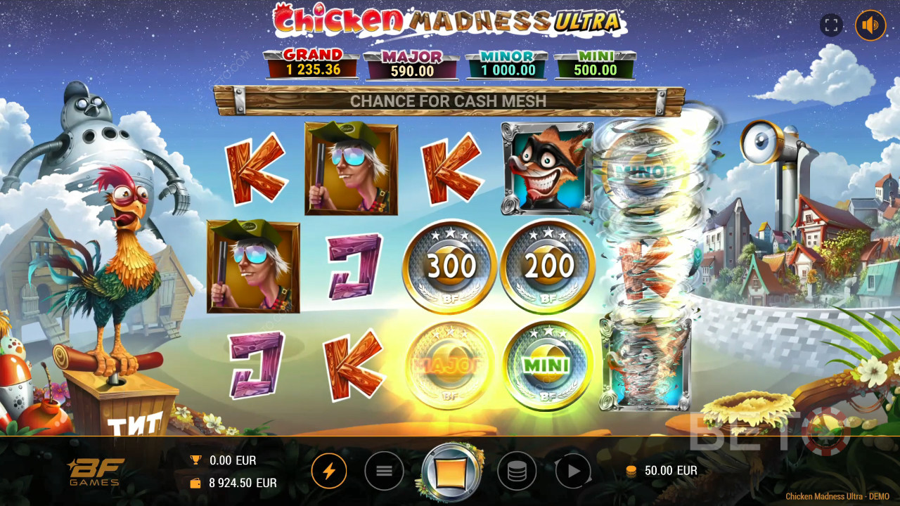 Chicken Madness Ultra Review by BETO Slots