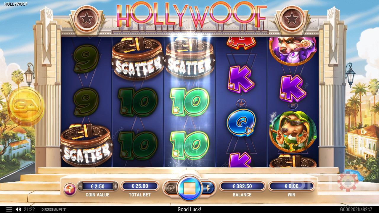 Hollywoof arvostelu BETO Slotsilta