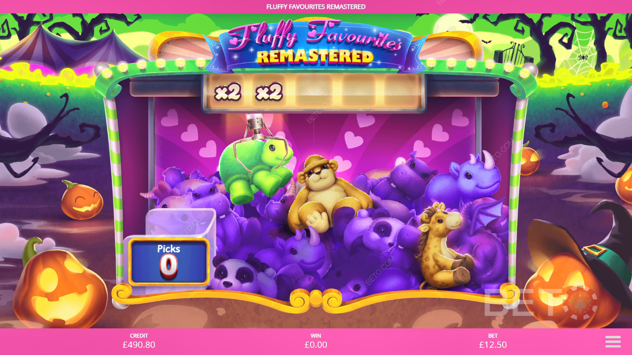 Bonusominaisuudet selitetty Fluffy Favourites Remastered by Eyecon