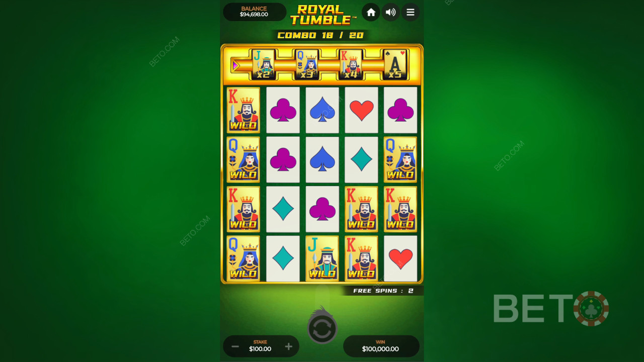 Royal Tumble Review by BETO Slots