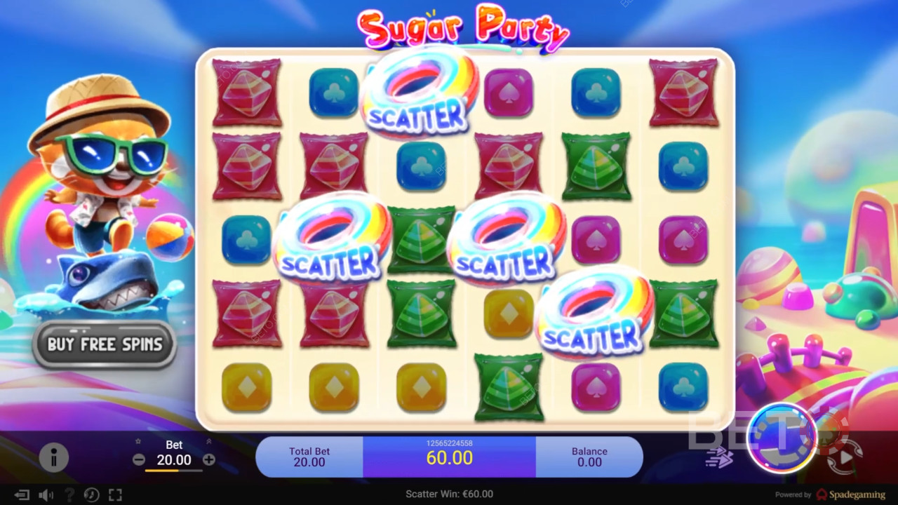 Sugar Party arvostelu BETO Slotsilta