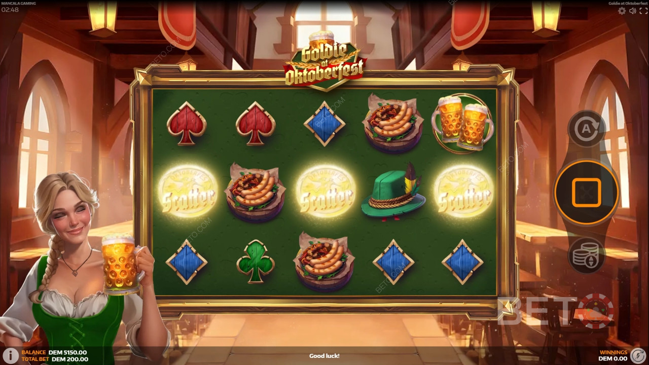 Goldie at Oktoberfest Review by BETO Slots