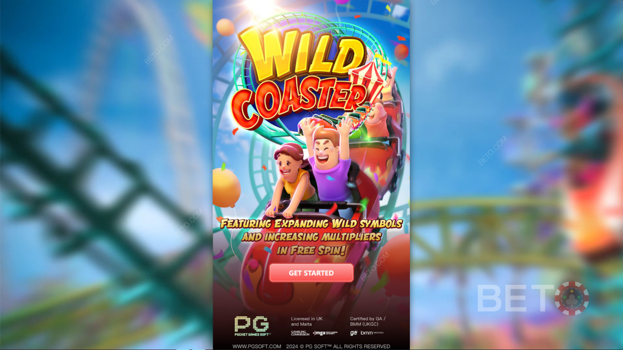 Voita 16,465x panoksesi Wild Coaster -videokolikkopelissä!