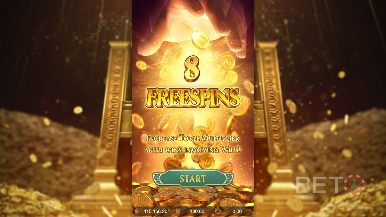 Bonusominaisuudet selitetty Midas Fortune by PG Soft