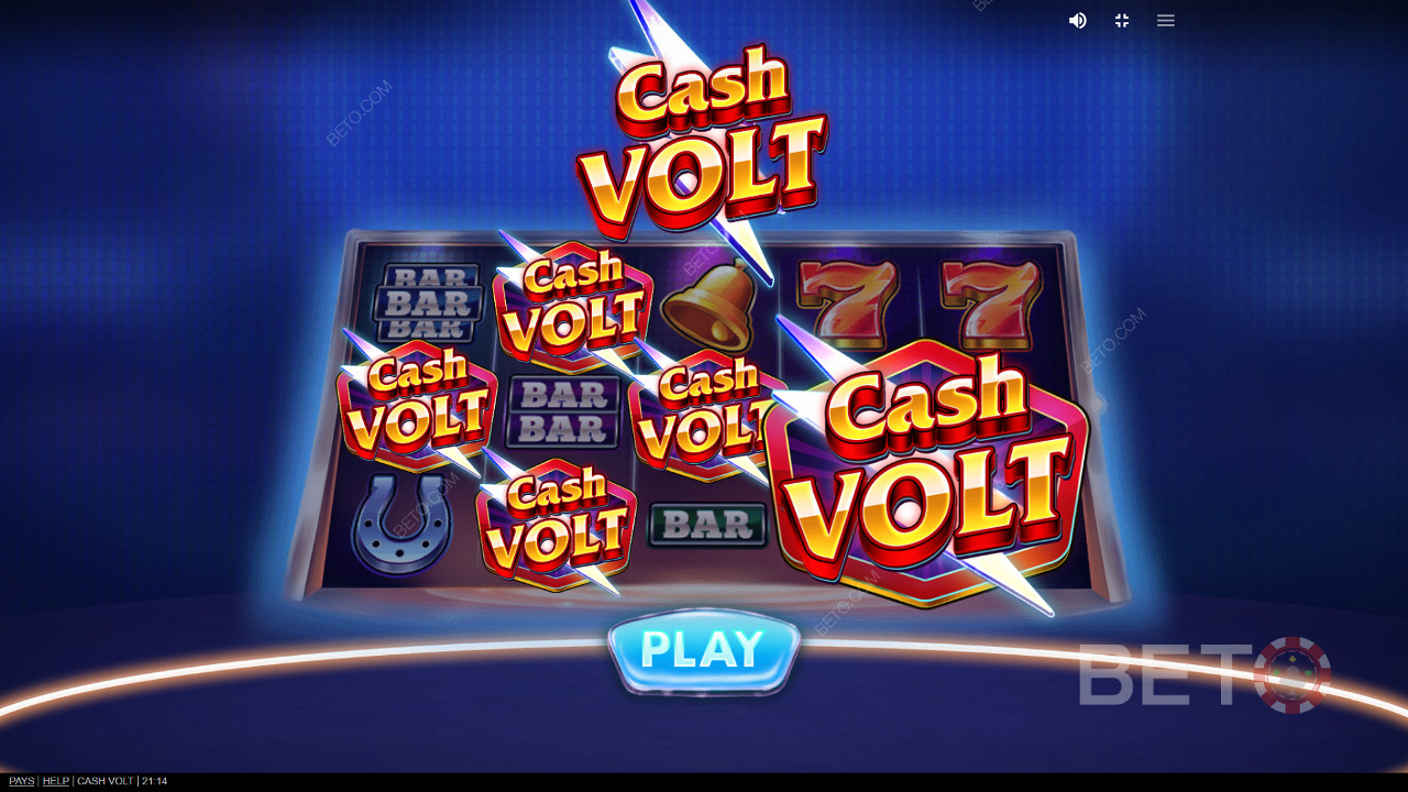 Cash Volt -kolikkopelissä on 95,71 %:n RTP-arvo ja keskisuuri varianssi.