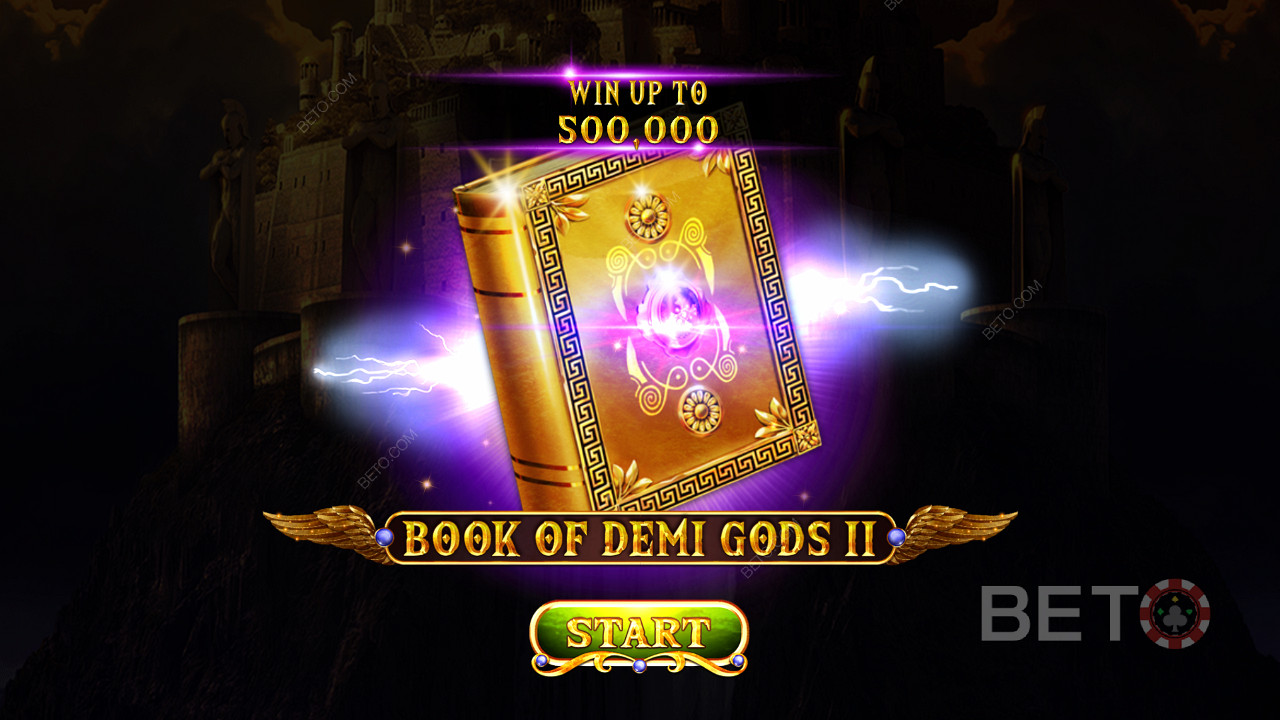 Book Of Demi Gods 2 -videokolikkopelin käynnistäminen