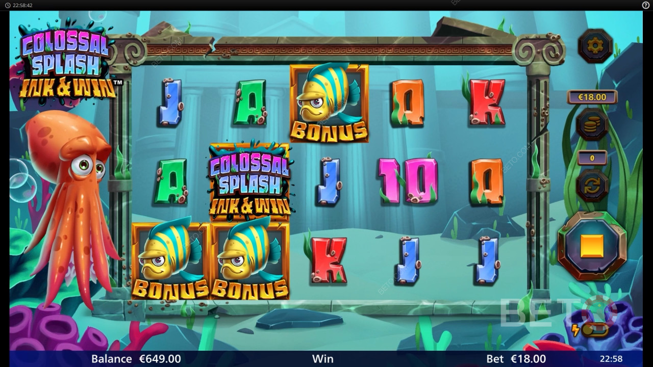 Colossal Splash Ink & Win Pelaa Ilmaiseksi