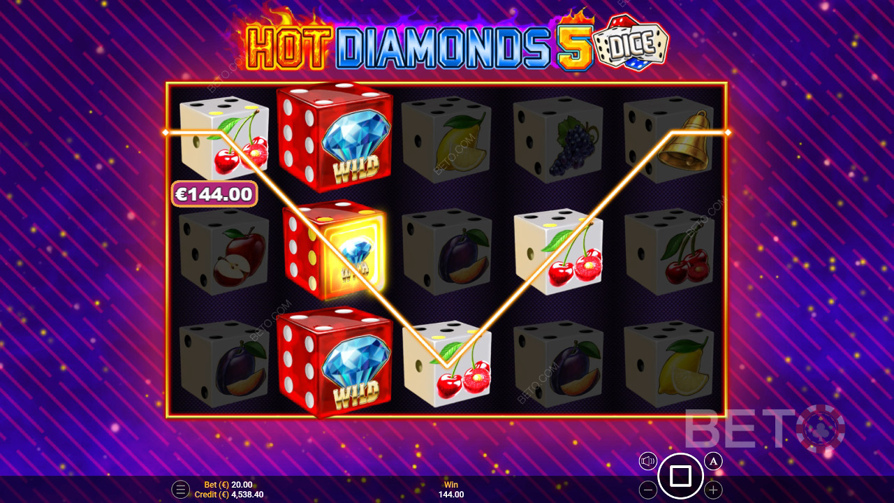 Hot Diamonds 5 Dice Pelaa Ilmaiseksi