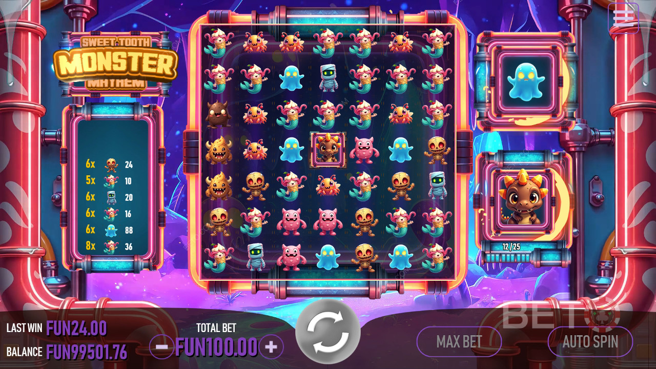 Sweet Tooth Monster Mayhem Pelaa Ilmaiseksi