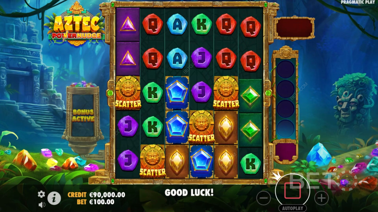 Aztec Powernudge arvostelu by BETO Slots