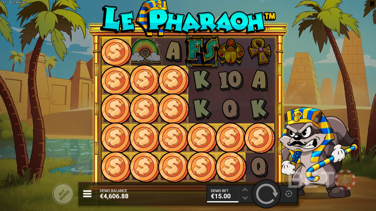 Le Pharaoh arvostelu BETO Slotsilta