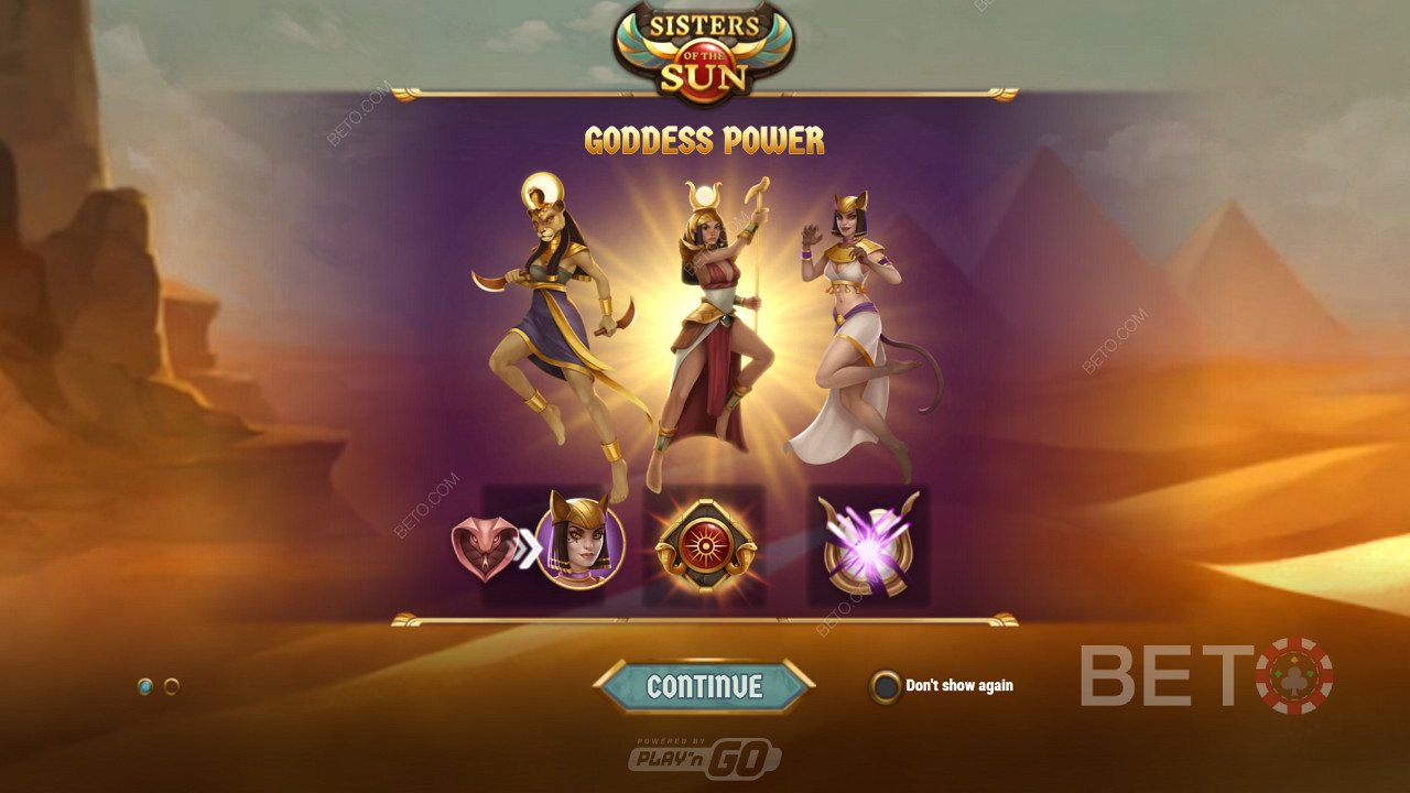 Muunna voittamattomat kierrokset voittaviksi kierroksiksi Goddess Power -toiminnon avulla.