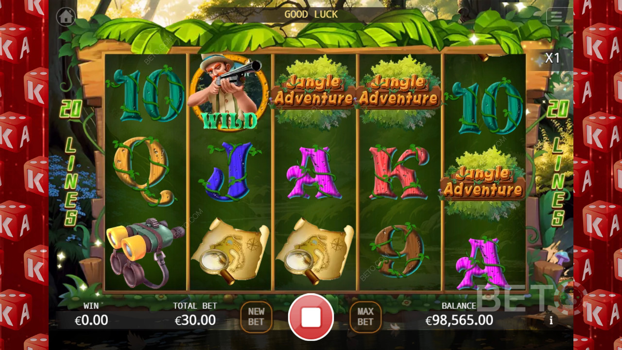 Jungle Adventure arvostelu BETO Slotsilta