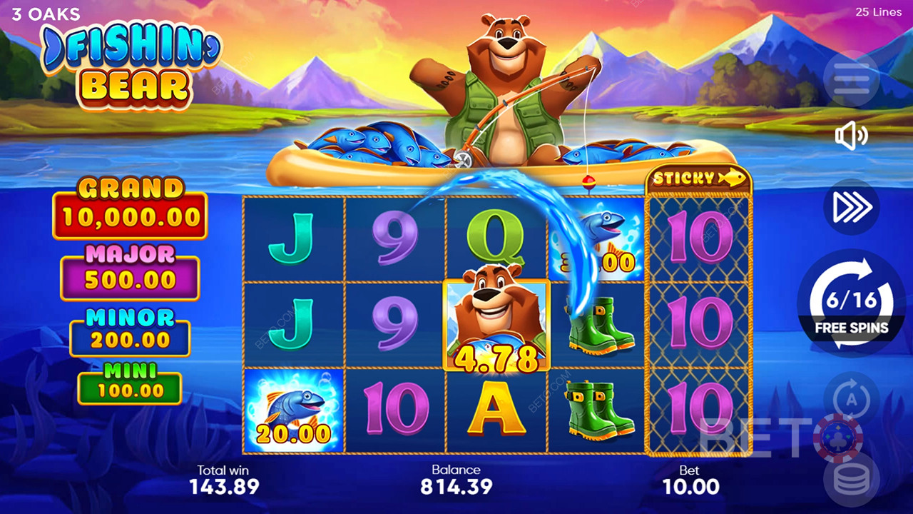 Pelaaminen 3 Oaks Gamingin Fishin