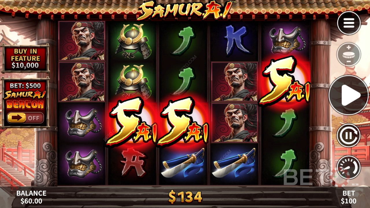 Samur.A.I arvostelu by BETO Slots